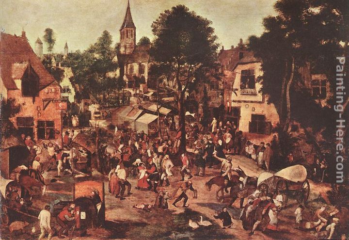 Village Feast painting - Pieter the Younger Brueghel Village Feast art painting